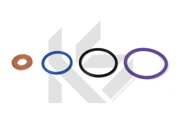 136.880, Dichtungssatz, Einspritzdüse, Dichtung verschiedene, ELRING, 1398810, 1422564, 04.13.045, 103743, 15-76106-01, 77007800, RK-2564, 77024300, 142142, 1421424