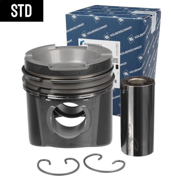 40207600, Piston, Complete piston with rings and pin, KOLBENSCHMIDT, 128L84, 180047, 209102G2809, 128050, 51.02500.6080, 51.02500.6246, 51.02500-6080, 51.02500-6246, 51025006080, 51025006246