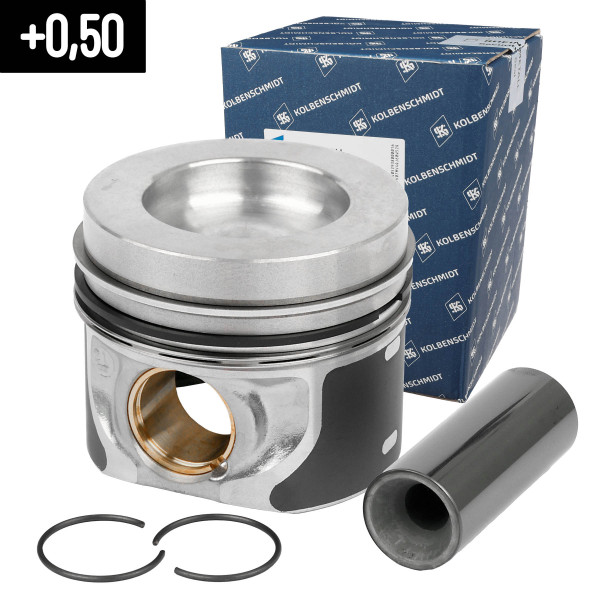 40558620, Piston, Complete piston with rings and pin, KOLBENSCHMIDT, Audi VW Skoda Seat 2,0TDi 16V CEGA CBBB CJDD 2008+, 87-432307-00, 028PI00129002, 81187