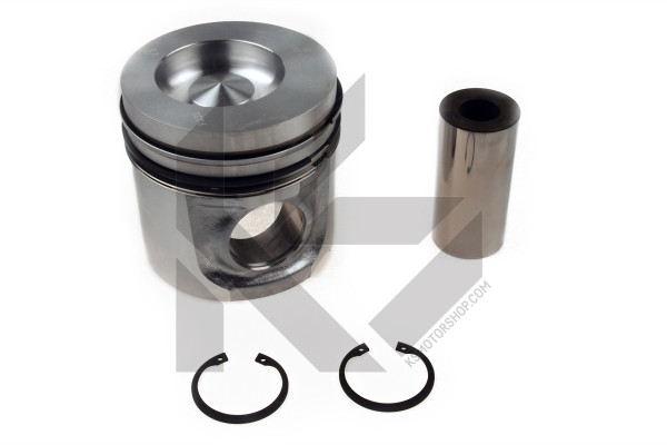 41505600, Piston, Complete piston with rings and pin, KOLBENSCHMIDT, Volvo D5D D5E D7E TAD550GE TAD551GE TAD750GE TAD750VE TAD751GE TAD760VE ABG7820 ABG7820B ABG8820 ABG8820B BL60 BL61 BL70 BL71 EC240B EC240C EC290B EC290C ECR305C EW140C FC2924C FC3329C G900 L40B L45B L45F L50F L110E L110F L120E L120F, 04290331, 04294197, 04501352, 099PI00120000, 108117