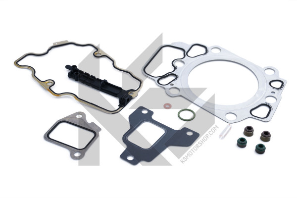 698.520, Gasket Set, cylinder head, Cylinder head gasket set, ELRING, MAN D2868 LF02/LF03/LF04/LF05/LF06/LF07 Liebherr D9512, 51.00900-6728, 03-37490-01, D38707-01, 51.03901-0396, 51009006728, 51039010396