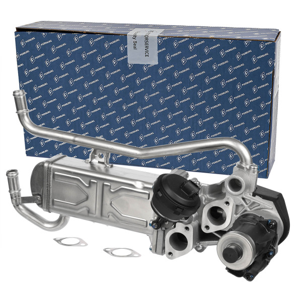 7.09720.02.0, Kühler, Abgasrückführung, AGR-Ventil, PIERBURG, Skoda Fabia Roomster, VW Polo Derby Vento CFWA 2011+, 03P131512B, 03P131512C, 03P131512D, 03P131512E, 0892458, 30949844, 555422, 710863D, 7518260, 83.999, 881329330, 88260, AV6043, EG10432-12B1, EGR132, LEV0250, LVER304, V10-63-0082, XEGR237