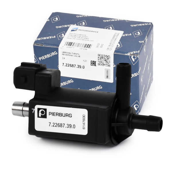 7.22687.39.0, Control Valve, air intake, Switch valve, PIERBURG, 555179, 8029098, 83.780, 9098, V10-63-0067, WG1013811, WG1494596, 078906283A, 178309, 99660516500