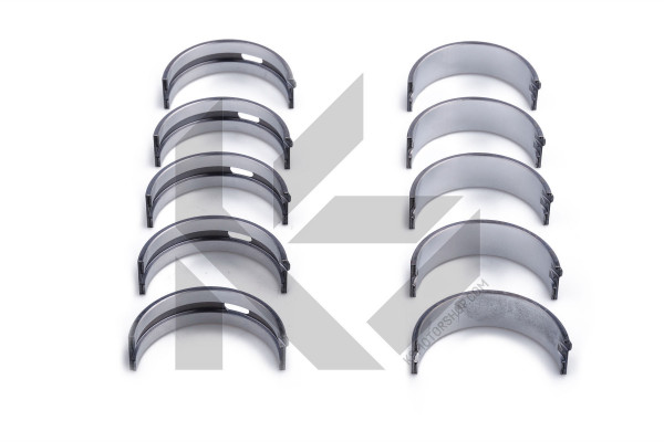 77553610, Crankshaft Bearing Set, Main bearing set, KOLBENSCHMIDT, Audi, Seat Ibiza, Skoda Octavia Superb, VW Crafter Caddy BXE CAGA 2005+, 029HS19911025, 72-39310.25, H079/50.25, 71931610, 7239310.25, 723931025, H079/5025, H0795025