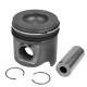 Complete piston with rings and pin - 93123630 KOLBENSCHMIDT