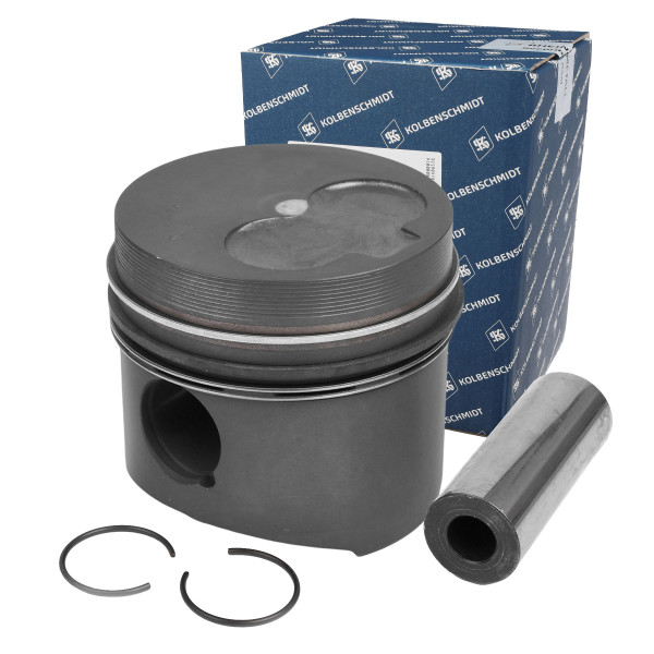 Complete piston with rings and pin - 93260720 KOLBENSCHMIDT
