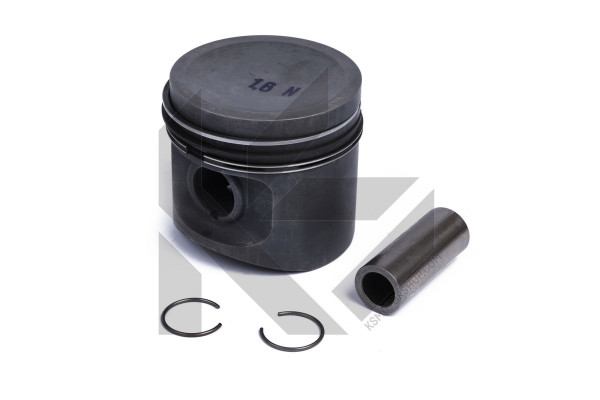 Complete piston with rings and pin - 93356600 KOLBENSCHMIDT - 049107065A, 049107065AF, 049107065F