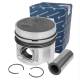 Complete piston with rings and pin - 93378630 KOLBENSCHMIDT