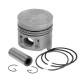 Complete piston with rings and pin - 94754610 KOLBENSCHMIDT - 64039, 64039..