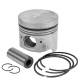 Complete piston with rings and pin - 94861610 KOLBENSCHMIDT - 6292001, 8970437720, 8-97043-772-0