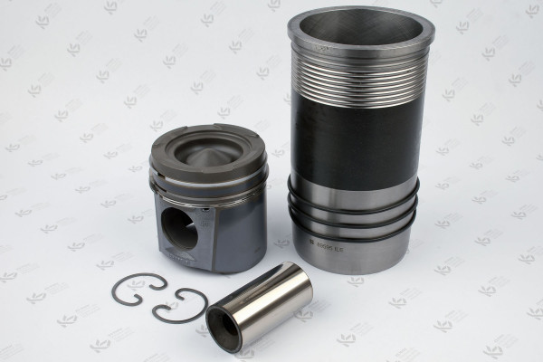 99697960, Repair Set, piston/sleeve, Repair set - piston / sleeve, KOLBENSCHMIDT, 51.01201-0406, 51.01201-0435, 51.01201-0436, 51.01201-0451, 51.01201-0452, 51.02500-6041, 51.02500-6070, 51.02500-6071, 51.02500-6200, 128057, 128L128, 14-670050-00, 20040228760, 87-143800-50, 227WN65, 2291400, 2291490