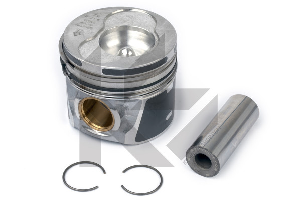 99742700, Piston, Complete piston with rings and pin, KOLBENSCHMIDT, 074107065E, 87-501500-00