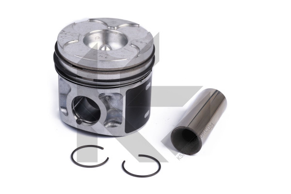 Complete piston with rings and pin - 99776600 KOLBENSCHMIDT - 059107066E, 334000