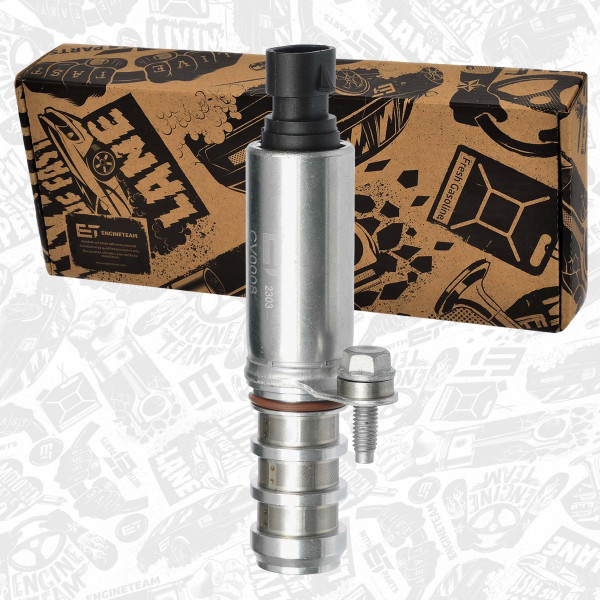 CV0008, Control Valve, camshaft adjustment, Camshaft control valve, ET ENGINETEAM, OPEL ASTRA INSIGNIA CHEVROLET CAPTIVA 2,0/2,4 4WD/TURBO A 20 NHT 2010+, 12578518, 4814189, 7.06117.06.0