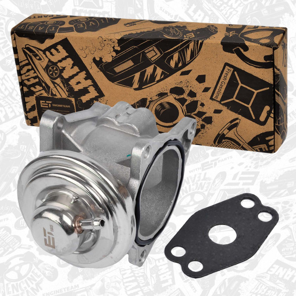 ED0001, EGR Valve, EGR valve, ET ENGINETEAM, Skoda Roomster Octavia, VW Golf Polo, Seat Ibiza 1,9 TDI, AXR AZV BKC, 1999+, 038129637D, 038131501AF, 038131501AN, 038131501S, 7.24809.16.0, 7496D, 724809160