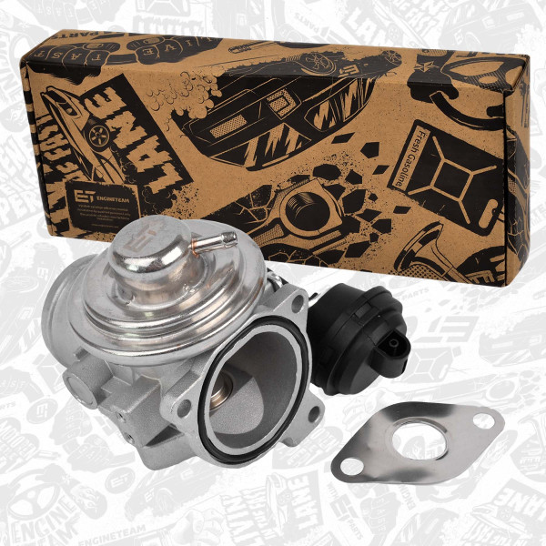 ED0002, AGR-Ventil, AGR-Ventil, ET ENGINETEAM, Skoda Fabia Octavia, VW Golf Bora Beetle, Seat Cordoba  1,9 TDI, ATD, 1999+, 038131501E, 045131501C, 045131501L, 7.24809.17.0, 7293D