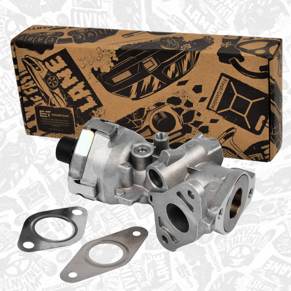 ED0047, EGR Valve, EGR valve, ET ENGINETEAM, Citroen Fiat Ford Peugeot Jumper Ducato Transit Boxer 2,2 Hdi 2,2TDCi 3,2 TDCi 2,4 TDCi  4HU (P22DTE) 2005+, 1618HQ, 1618R5, 71789686, 71793436, 9659694780, 9665752480, 1384616, 1466340, 1480560, 1715125, 1787017, 1788657, 6C1Q9D475AF, 6C1Q9D475AG, 8C1Q-9D475-BA, 8C1Q9D475ND, LR006650, 670011, 7.24809.70.0