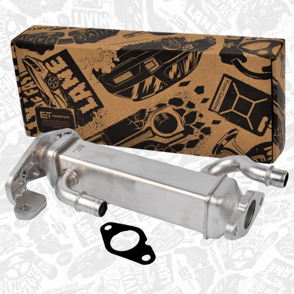 ED0071, Kühler, Abgasrückführung, Kühler, ET ENGINETEAM, Iveco Daily VI Furgonato Daily VI Pianale F1AE3481A, 5801856571, 670282