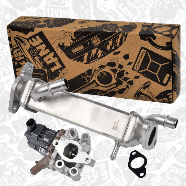 ED0076, AGR-Modul, AGR-Ventil, ET ENGINETEAM, Fiat Ducato 130 Multijet 2,3 D 150 Multijet 2,3 D F1AE0481N 2006+, 5801385941, 5801365304, 5801856913, 71795379, 670190