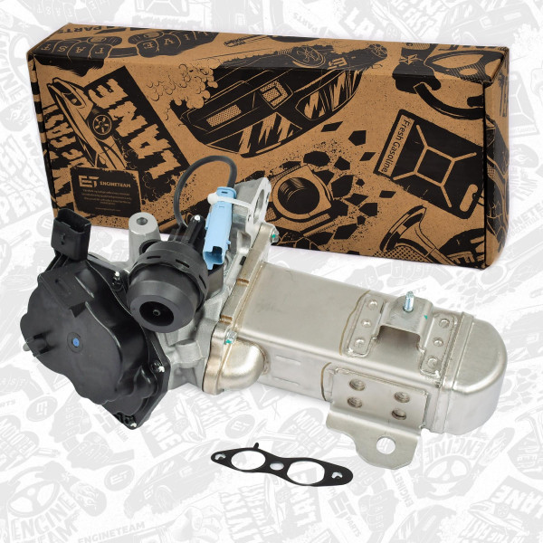 ED0090, AGR-Ventil, AGR-Ventil, ET ENGINETEAM, Citroen Ford Peugeot C4 C5 JUMPY C-MAX FOCUS 508 EXPERT 5008 AHR (DW10FD) 2006+, 1618.KL, 30725661, 9671398180, 1618.NQ, 1618KL, 30725803, 1618NQ