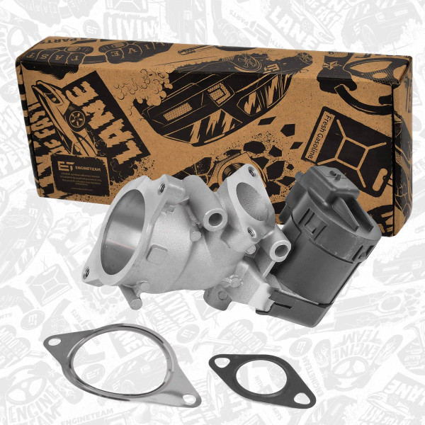 ED0100, AGR-Ventil, AGR-Ventil, ET ENGINETEAM, Citroën Fiat Ford Peugeot Volvo C4 C5 Jumpy Scudo C-MAX Focus Mondeo 307 508 Expert C70 G6DD RHF 2,0 Hdi 2004+, 1231964, 1618GZ, 36000980, 9656612380, 1436390, 1618S8, 36050870, 6M5Q-9D475-AA, 9681825280, 7.24809.68.0