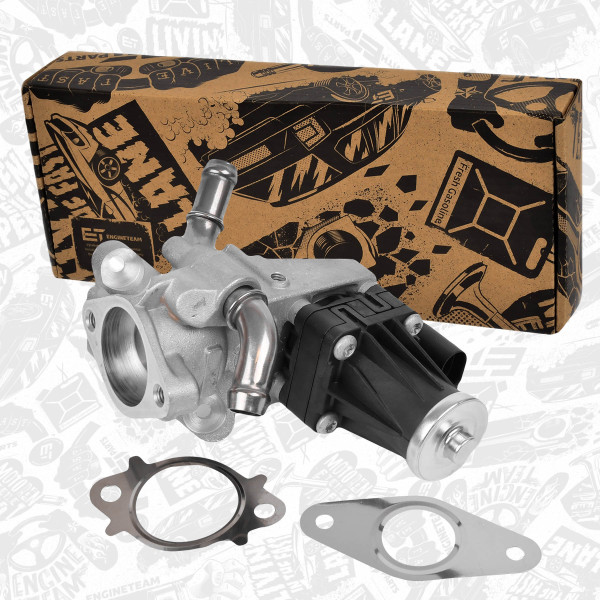 ED0102, EGR Valve, EGR valve, ET ENGINETEAM, Citroen Ford Land Rover Peugeot Jumper Ranger Transit Boxe 4RHH CVRA 2,2 HDI 2011+, 1730360, 9800555380, LR030027, LR055534, 1835009, LR081121, 1895826, 1932037, 2017121, 2026142, BK2Q-9D475-CB, BK2Q9D475CB, BK2Q-9D475-CC, BK2Q9D475CC, BK2Q-9D475-CD, BK2Q9D475CD, BK2Z-9D475-A, BK2Z9D475A, 670019, 7.03784.20.0, 7.03784.34.0