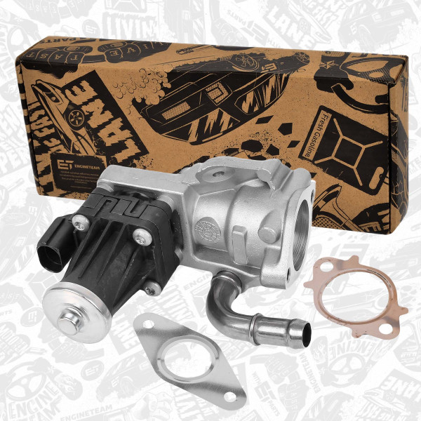 ED0103, AGR-Ventil, AGR-Ventil, ET ENGINETEAM, Ford Transit H9FB H9FD 2,2 TDCI 2010+, 1673226, 9C1Q-9D475-AB, 9C1Q9D475AB, 670017, 7.01621.08.0, 7.24809.40.0