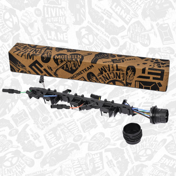 ED0105, Anschlussleitung, Einspritzventil, Andere, ET ENGINETEAM, AUDI SEAT ŠKODA VW A3 A4 A6 ALTEA LEON TOLEDO OCTAVIA SUPERB GOLF TOURAN AZV BKD 2,0 TDI 2005+, 03G971033M, 03G971033E, 03G971033B, 03G971033A