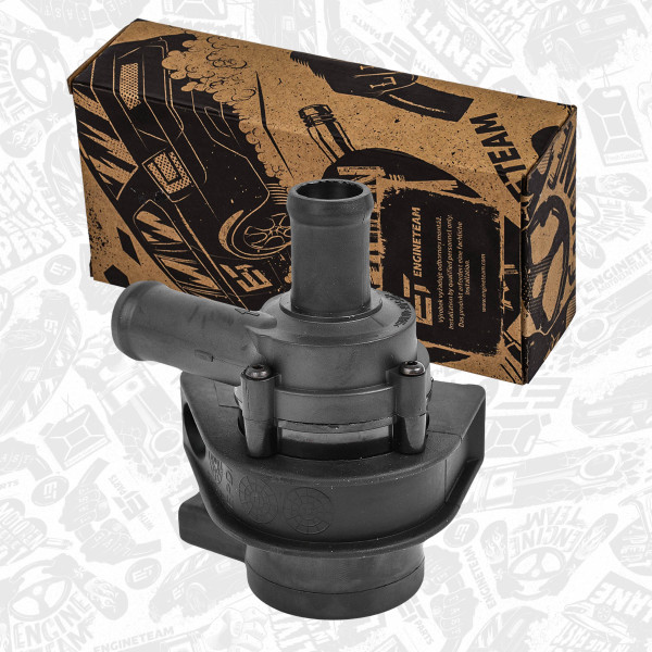 ED0108, Wasserumwälzpumpe, Standheizung, Wasserpumpe elektrisch, ET ENGINETEAM, Audi Skoda Seat VW Tiguan Passat Octavia Superb Altea XL Leon A3 Q3 BYT CDAA CCZA 1,8 TSI/TFSI 2004+ , 1K0965561J, 7.02074.89.0