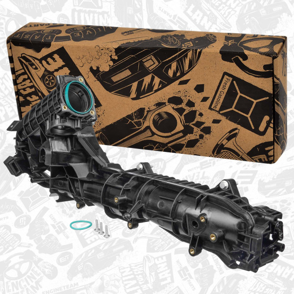 ED0124, Intake Manifold, air supply, Intake manifold, ET ENGINETEAM, 11617800088, 11618511363, 7.10131.10.0