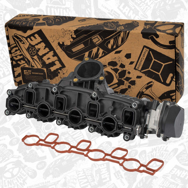 ED0128, Intake Manifold, air supply, Intake manifold, ET ENGINETEAM, 03L129711AG, 7.10131.11.0