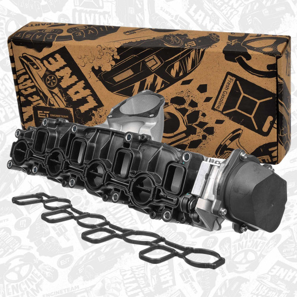 ED0129, Intake Manifold, air supply, Intake manifold, ET ENGINETEAM, 03L129711E, 7.10131.03.0