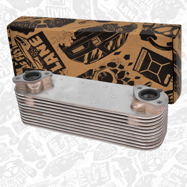 HE0003, Oil Cooler, engine oil, Cooler, ET ENGINETEAM, MAN TGA, Neoplan Cityliner D2066 D2076 2004+, 51.05601-0172, 51056010172, 51.05601.7176, 51056017176, 021820206601, 20190220661, 025.158, 3.14179, 31765, 51.05601-0166, 51.05601-0167, 51.05601-0171, 51.05601-0192, 51.05601-7176, 51056010166, 51056010167, 51056010171, 51056010192, 90827, 97004