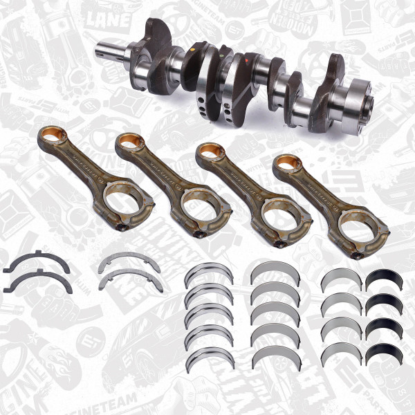 HK0204ET, Kurbelwelle, Kurbelwelle, ET ENGINETEAM, Mercedes-Benz C/E Class/Vito/Sprinter 2,2CDI OM 611 1997-2007, 6110310001, 6110310201, 6460310401, 6460300020, 6110300520, A6110310001, A6110310201, A6110310501, A6110310701, A6460310401, A6460310701, 1020335801, 6020302040, 6020330102, A1020335801, A6020302040, A6020330102, 6010380511, 6010380911, 6010383211, 6010384611, A6010380511, A6010380911, A6010383211, A6010384611, 1020300062, 1020331352, 1020331952, 1025861003, 6010300062