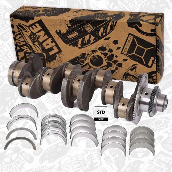 HK0209VR1, Kurbelwelle, Kurbelwelle, ET ENGINETEAM, 5801846068, 5801925563, 500086037, 500086038, 500086170