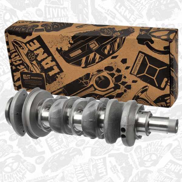 HK0213, Kurbelwelle, Kurbelwelle, ET ENGINETEAM, 8200805743, 122014213R, 122013973R, 4423592, 95518922, 95530577, 10710, CK004101, CK004102