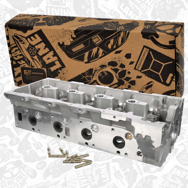 HL0007, Cylinder Head, Cylinder head, ET ENGINETEAM, Mercedes-Benz C/E Class/Viano/Vito/Sprinter 2,2CDI OM 646 2001+, 6110105020, 6460100620, 6460101020, 6460101420, 108830, 20080364600, 50003122, 908574, 50003122B, 908674, 50003422, 50003422B