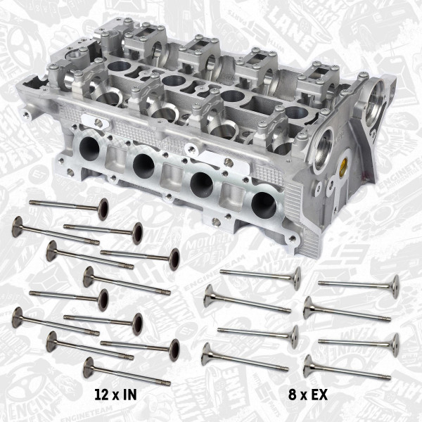 HL0049VR1, Cylinder Head, Cylinder head, ET ENGINETEAM, 06A103351J, 06A103351L, 058103351E, 06A103351G, 058109611E, 058109601C