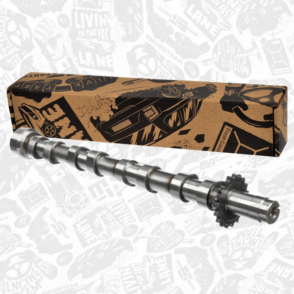 HV0358, Camshaft, Camshaft, ET ENGINETEAM, Citroen C5 C8, Peugeot 407 4007 508 607 807 4HN 4HL 4HR 4HP 2006+, 0801.EX, 0801EX, 0801.FZ, 0801FZ, 23133, 50007708, CAM975, CM05-2271, 0801.E0, 0801E0