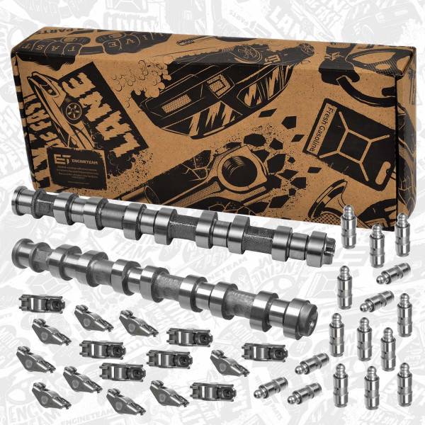 HV0400ET, Nockenwellensatz, Nockenwellensatz, ET ENGINETEAM, Chevrolet Opel 1,2/1,4i  X 12 XER , A 14 XER , Z 12 XEP , Z 14 XEL , Z 14 XEP  2000+, 24410111, 24428752, 55568430, 5636057, 636034, 636223, 636025, 24428952, 9120519, 5640577, 640025, 640068, 90529535, 9128346, 9129211, 30109423, 030109423A