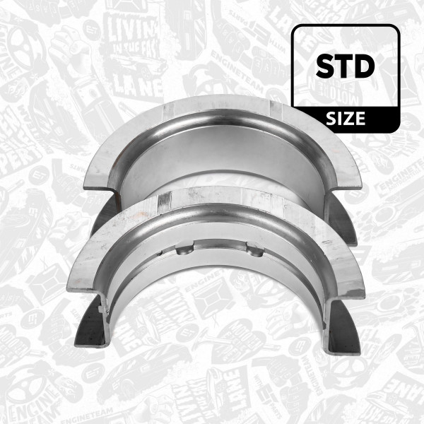 LA000700, Distanzscheibe, Kurbelwelle, Kurbelwellenlager mit Flansch, ET ENGINETEAM, Ginaf C-series, Iveco EuroCargo/EuroFire/Vertis F4AE0481/F4AE0681/F4AE3481 2000+, 2995784, 007FL21689000, 160280, 830130, 02-4575H, 02-4575HSTD, 160280MEC, 2853816, 2856765, 2856775, 2992153, 4895414, 500086095, 504241587, 504241588, 60202600, 60-2026-00, 6901156, 71104363, 830130MEC