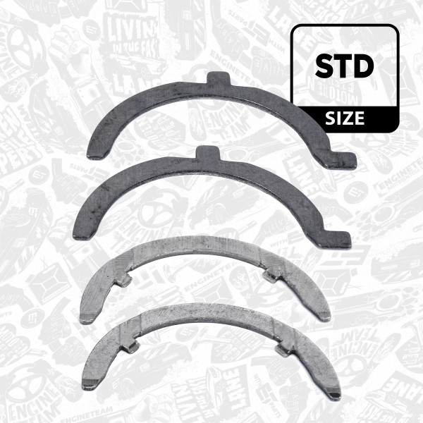 LA001000, Thrust Washer, crankshaft, Thrust washer, ET ENGINETEAM, 001AS18750000, 78662600, AEW95145STD, 62-1081-00