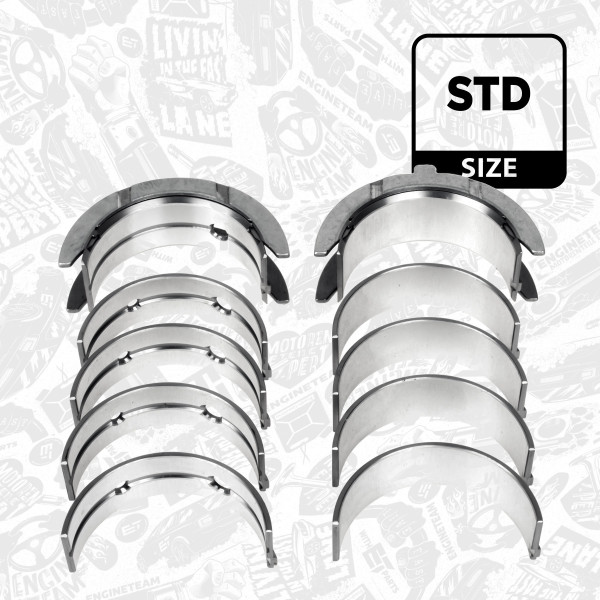 Crankshaft Bearings - LH002200 ET ENGINETEAM - 21020-27905, 2102027905, 21020-27906