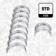 Crankshaft Bearings - LH002400 ET ENGINETEAM - 6645MSTD, RFY0-11-SG0, RF01-23-135