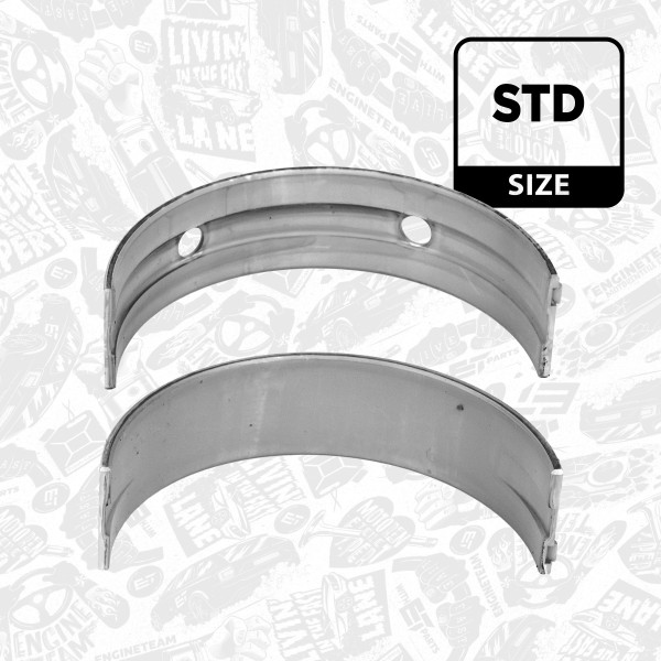 Crankshaft Bearings - LH002900 ET ENGINETEAM - 51011130129, 51011130130, 51011136088