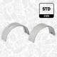 Crankshaft Bearings - LH003000 ET ENGINETEAM - 038105561A, 038105561AB, 038105561AM