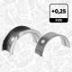 Crankshaft Bearings - LH003125 ET ENGINETEAM - 87410610, AEM53800.25MM