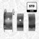 Crankshaft Bearings - LH003500 ET ENGINETEAM - L3Y2-11-SG0, LFY1-11-SG0, 014HS20803000