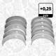 Crankshaft Bearings - LH003625 ET ENGINETEAM - MS-1465GP0.25