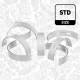 Crankshaft Bearings - LH005000 ET ENGINETEAM - 68229163AA, 68229166AA, 847680